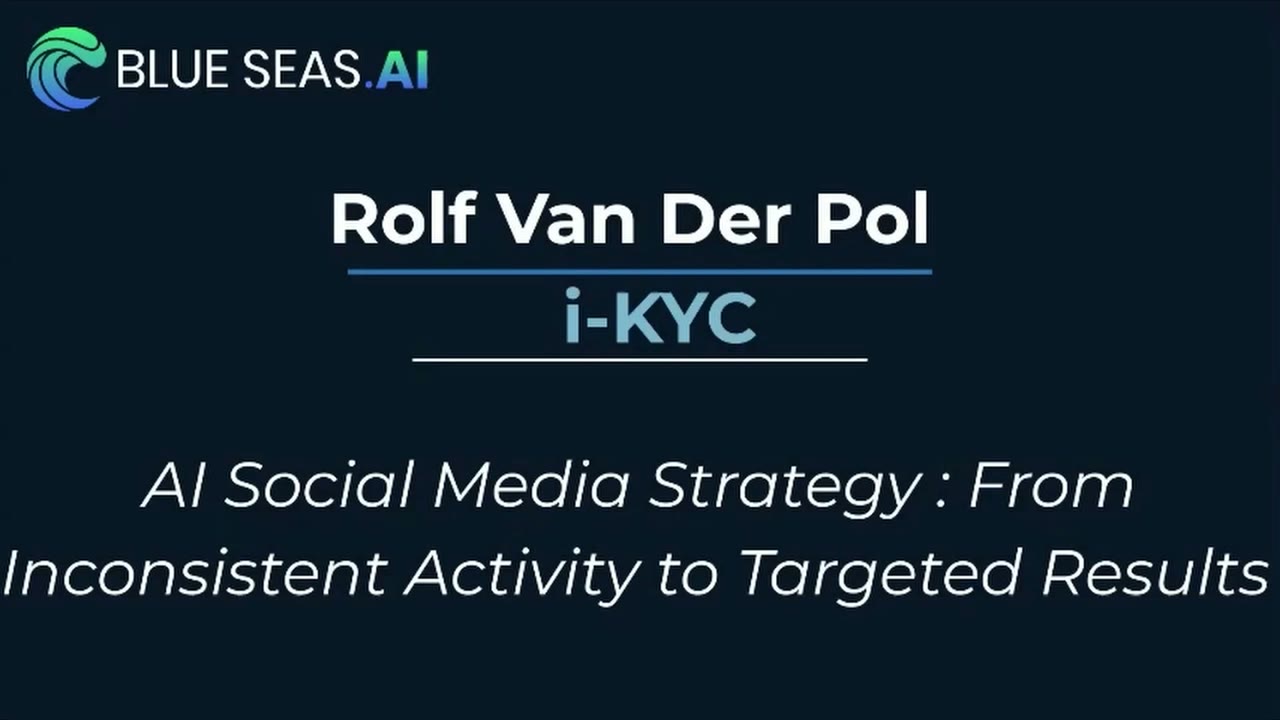 Rolf Van Der Pol, i-KYC